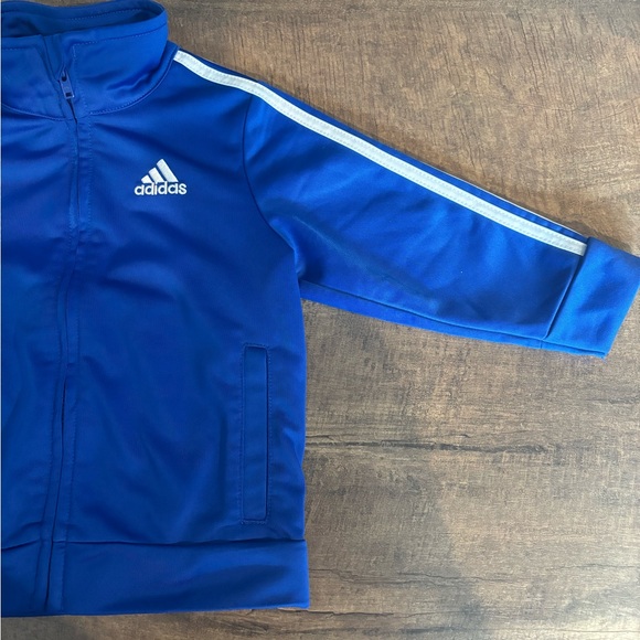 Adidas 12m Royal Blue Jacket with White Accents - Picture 3 of 7
